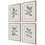 4_Uttermost Fiddle Head Leaf 34" High 4-Piece Framed Prints more views