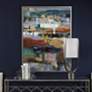 1_Uttermost Fiesta 49" High Rectangular Canvas Framed Wall Art