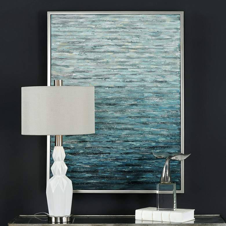 Image 1 Uttermost Filtered 41 1/2" High Hand-Painted Canvas Wall Art