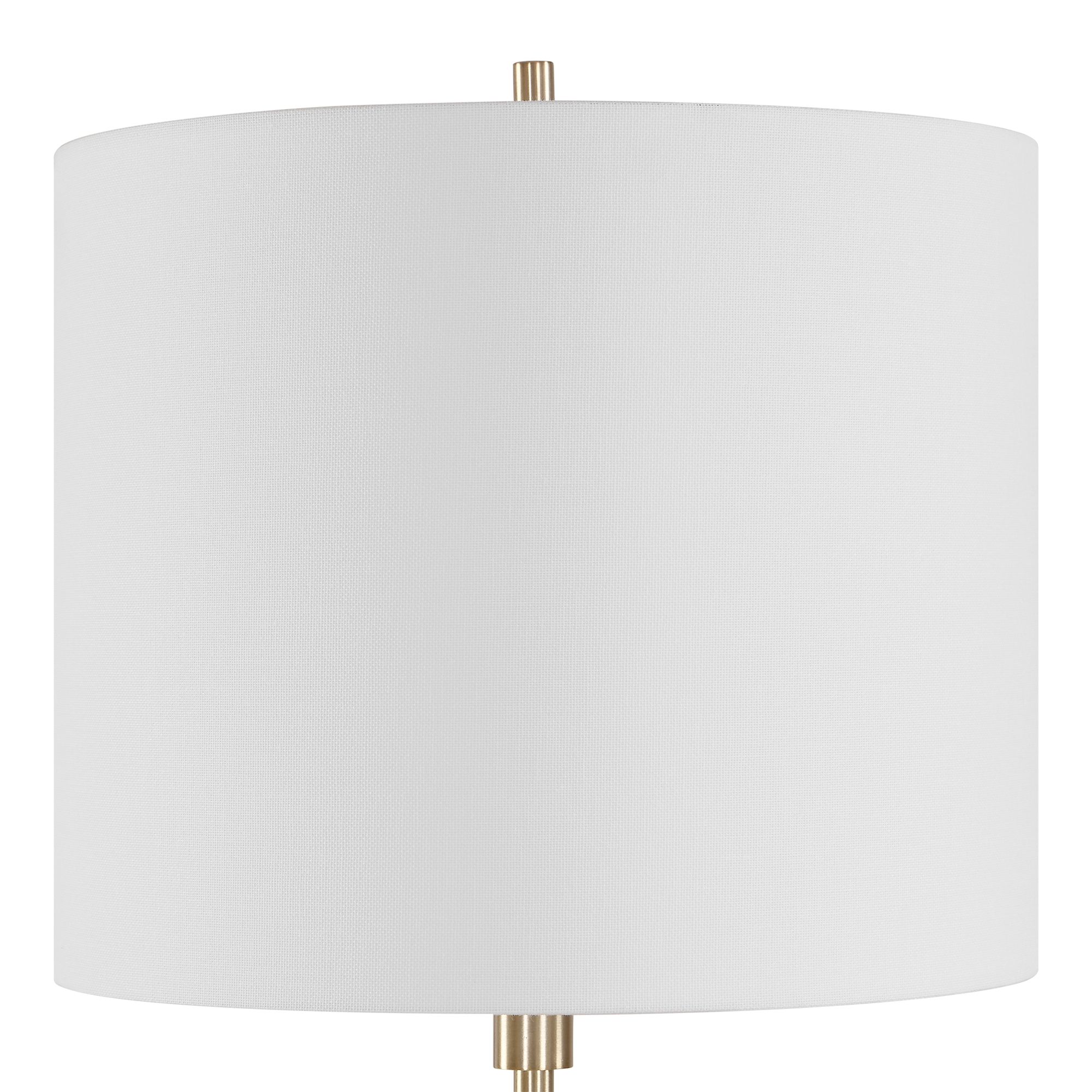 Image 5 Uttermost Fiori 36 3/4" Brass and Espresso Buffet Lamp more views