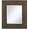 Uttermost Fleur de Lys Metal 34" High Wall Mirror