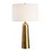 Uttermost Flinchem Plated Antique Brass Table Lamp