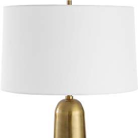 Image5 of Uttermost Flinchem Plated Antique Brass Table Lamp more views