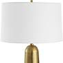 5_Uttermost Flinchem Plated Antique Brass Table Lamp more views