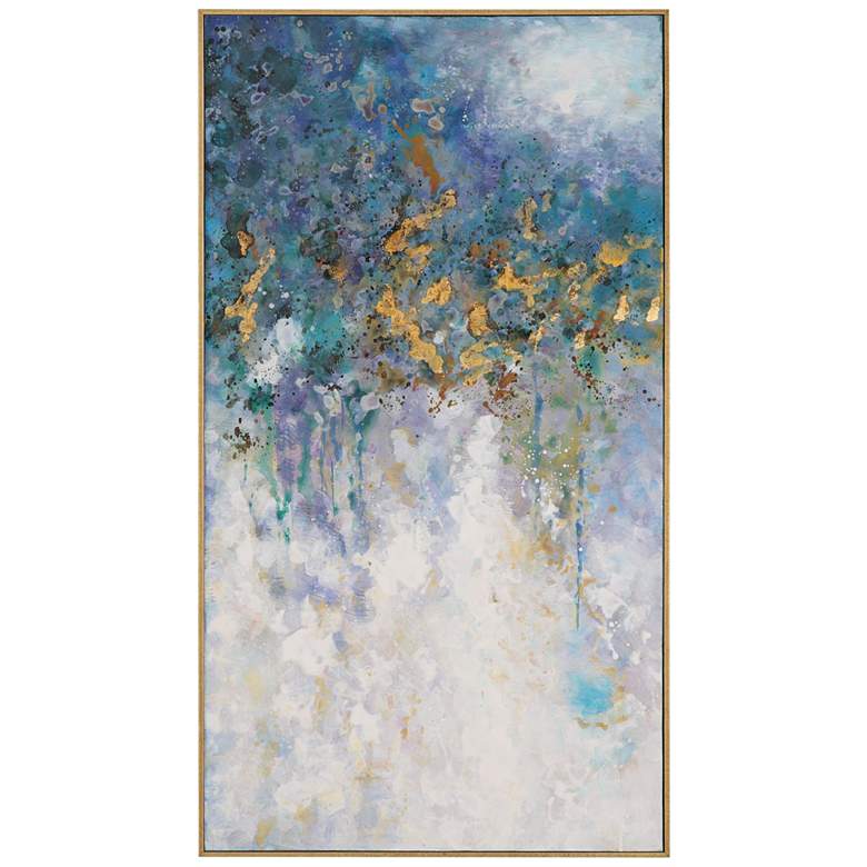 Image 2 Uttermost Floating 52 3/4 inch High Framed Canvas Wall Art