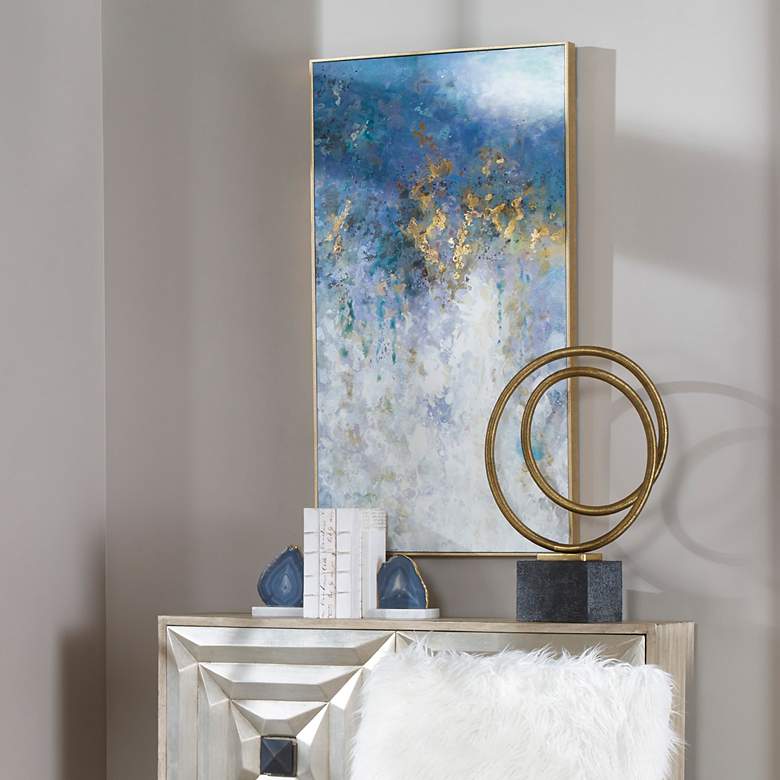 Image 3 Uttermost Floating 52 3/4" High Framed Canvas Wall Art more views