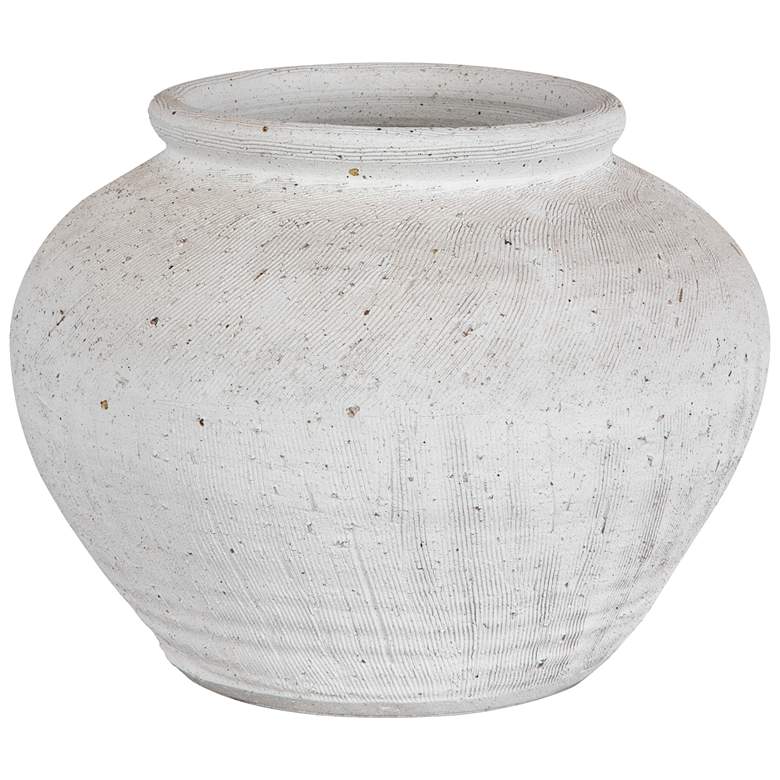 Image 1 Uttermost Floreana 12 inch Round Ceramic Vase