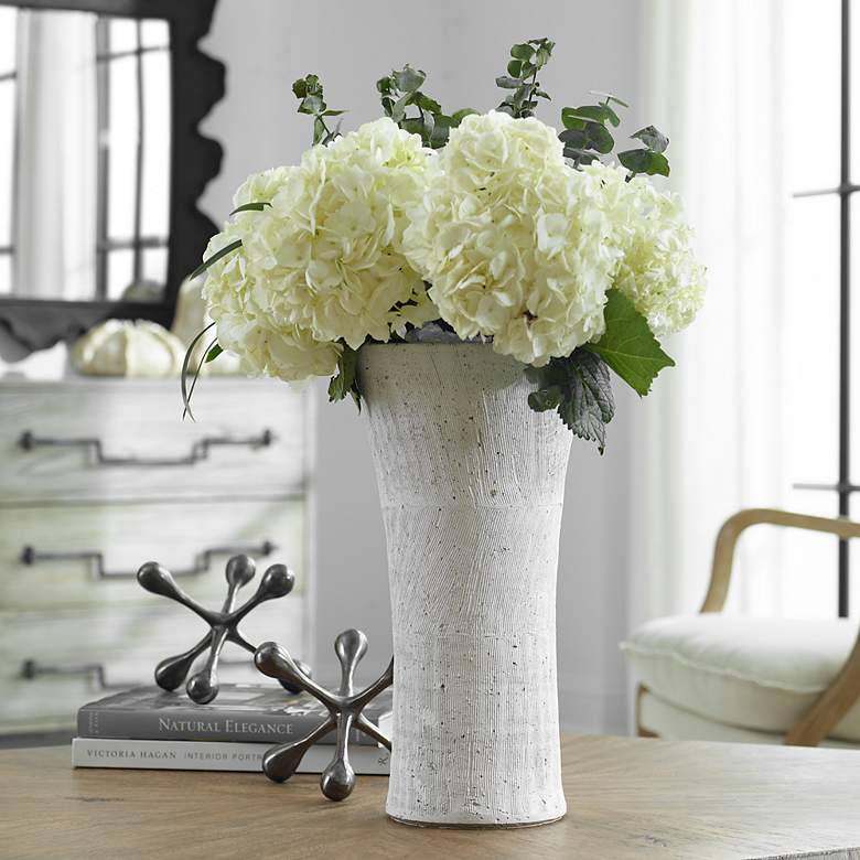Image 1 Uttermost Floreana 15" Ceramic Vase