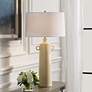 1_Uttermost Florero 32" Modern Pale Yellow Ceramic Table Lamp