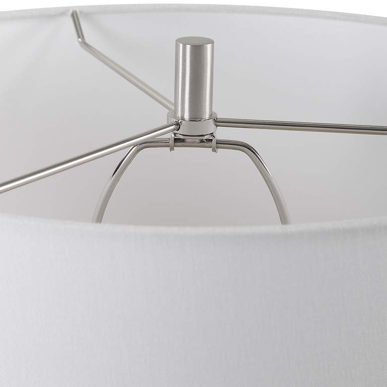 Image 6 Uttermost Florero 32" Modern Pale Yellow Ceramic Table Lamp more views