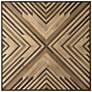 Uttermost Floyd 40 1/2" High Geometric Wooden Wall Art