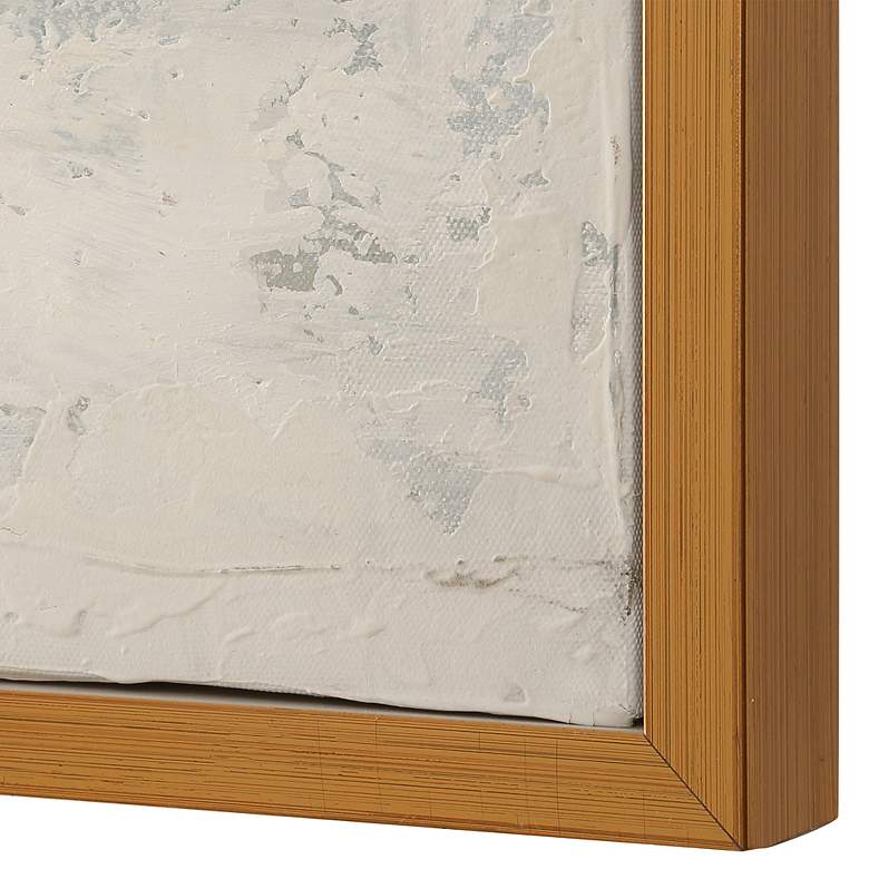 Image 6 Uttermost Foggy Morning 49 1/2" Hand Painted Canvas more views