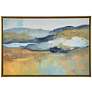 3_Uttermost Folded Hills 37 1/2" Wide Framed Canvas Wall Art