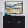 2_Uttermost Folded Hills 37 1/2" Wide Framed Canvas Wall Art