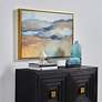 4_Uttermost Folded Hills 37 1/2" Wide Framed Canvas Wall Art more views