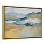 5_Uttermost Folded Hills 37 1/2" Wide Framed Canvas Wall Art more views