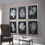 3_Uttermost Foliage 33 3/4" Wide 6-Piece Framed Wall Art Set more views