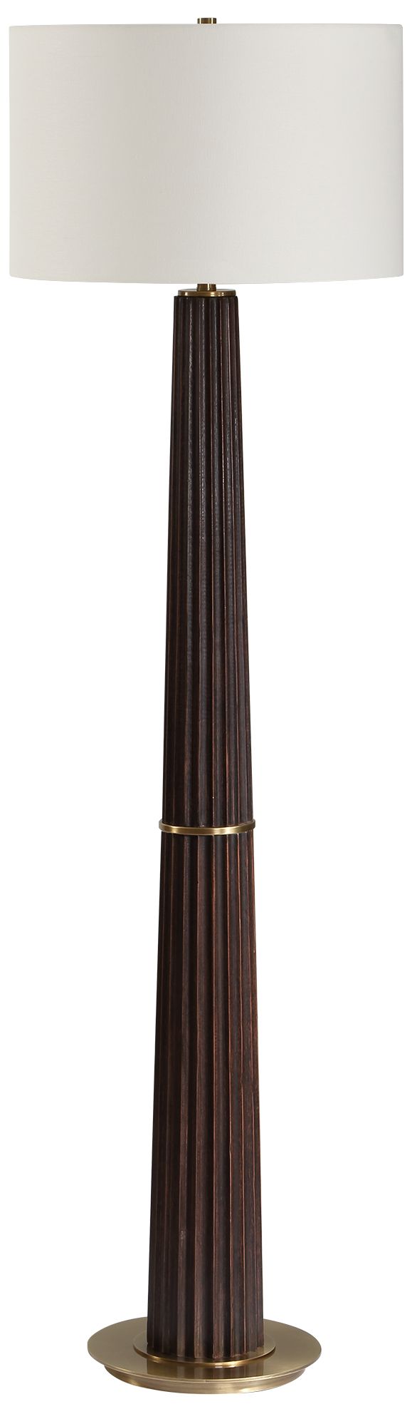 Image 4 Uttermost Forage 62 1/2" High Wood Floor Lamp more views