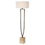 1_Uttermost Fork In The Road 64" Modern Bronze Floor Lamp