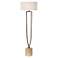 Uttermost Fork In The Road 64" Modern Bronze Floor Lamp