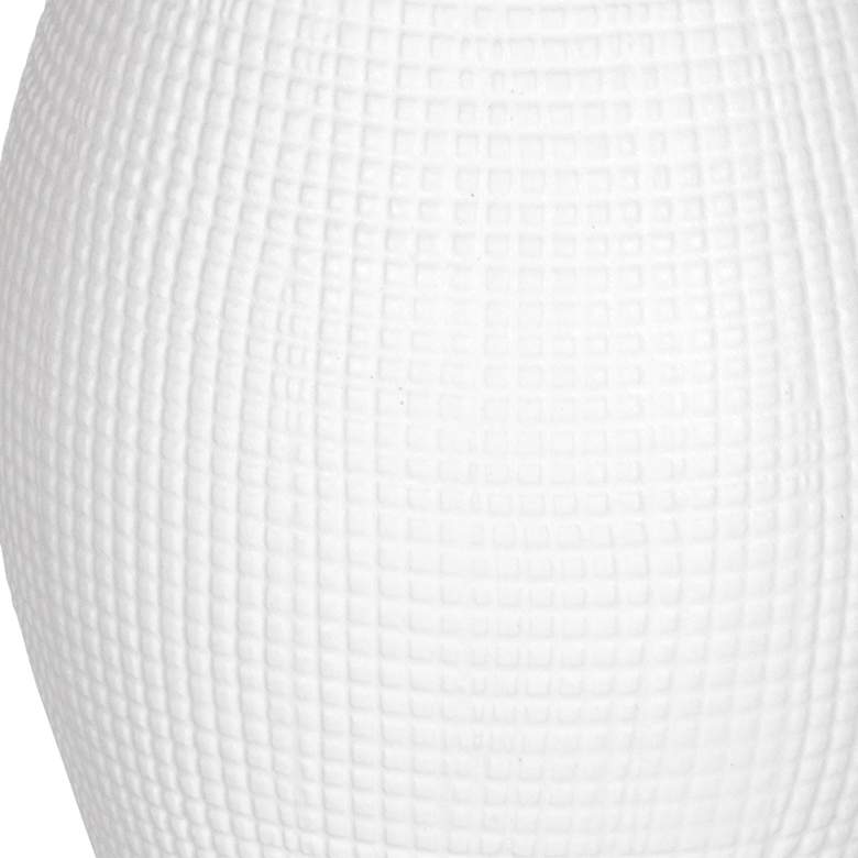 Image 3 Uttermost Forma White Earthenware 2-Piece Large Vase Set more views