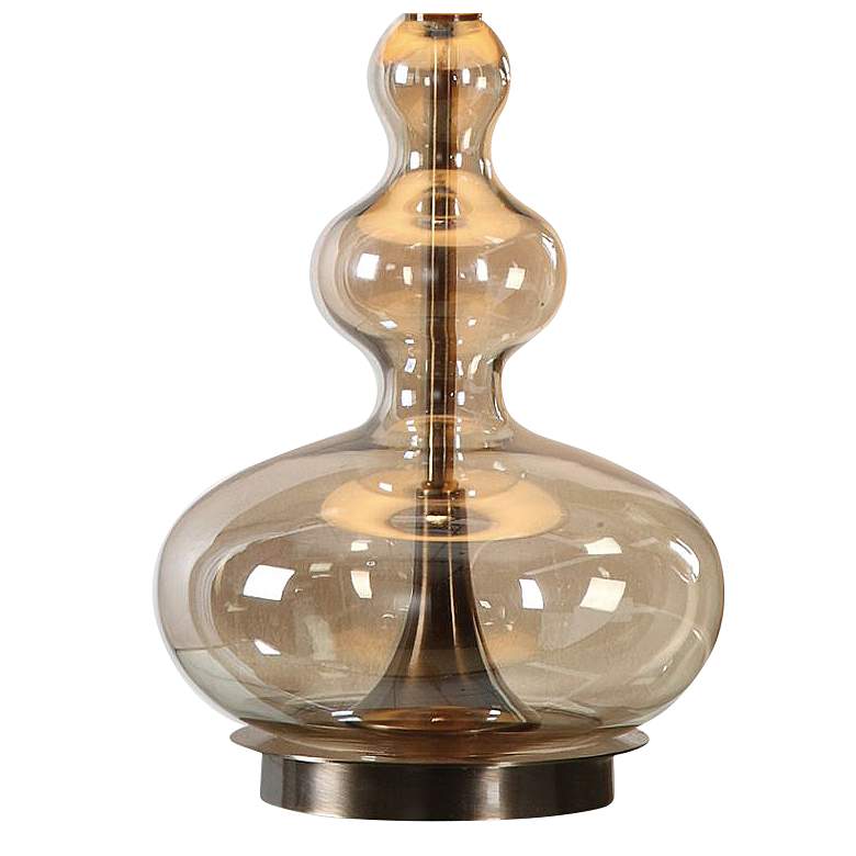 Image 4 Uttermost Formoso 32 3/4" High Apothecary Amber Glass Table Lamp more views