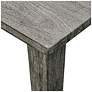 7_Uttermost Forsyth 92" W Gray Mahogany Outdoor Dining Table more views