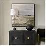 1_Uttermost Fragment 40" Square Hand Painted Framed Canvas Wall Art