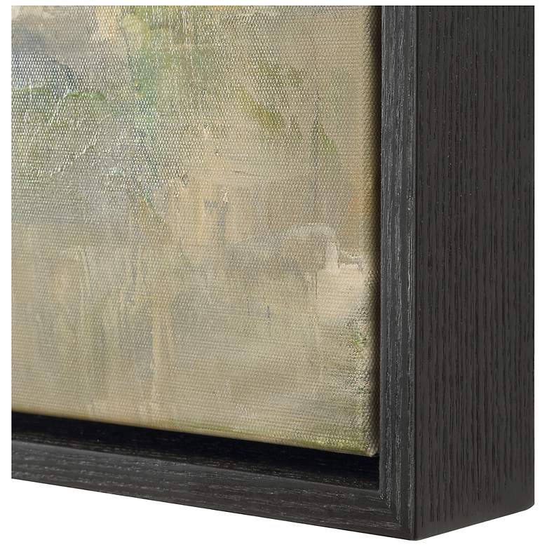 Image 4 Uttermost Fragment 40" Square Hand Painted Framed Canvas Wall Art more views