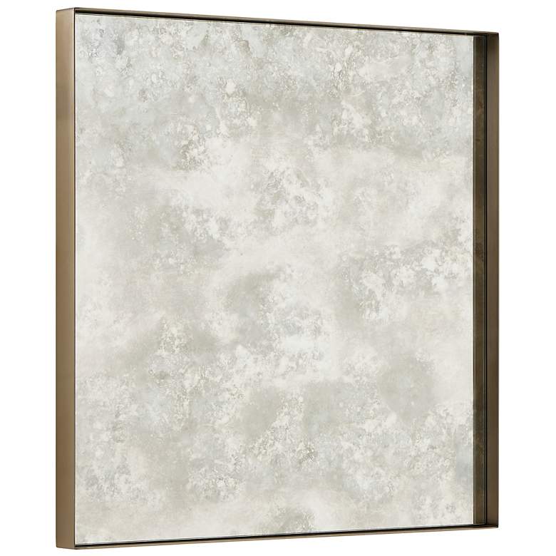 Image 4 Uttermost Fredric 24 1/4" Square Antique Mirror more views