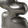 6_Uttermost Free Flowing Tarnished Nickel Ceramic Vases Set of 2 more views