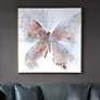 Uttermost Free Flying 51" Square Framed Canvas Wall Art