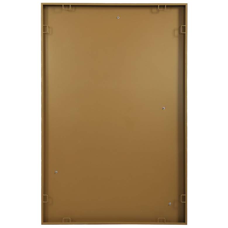 Image 5 Uttermost Freehand 60 inch High Brushed Gold Metal Wall Panel more views