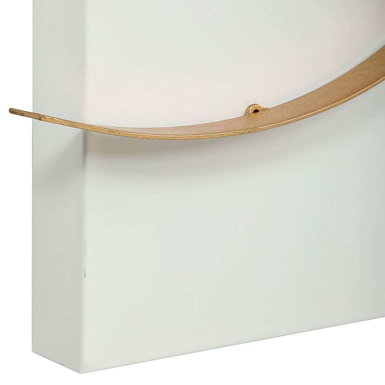 Image 6 Uttermost Freehand 60" High Brushed Gold Metal Wall Panel more views