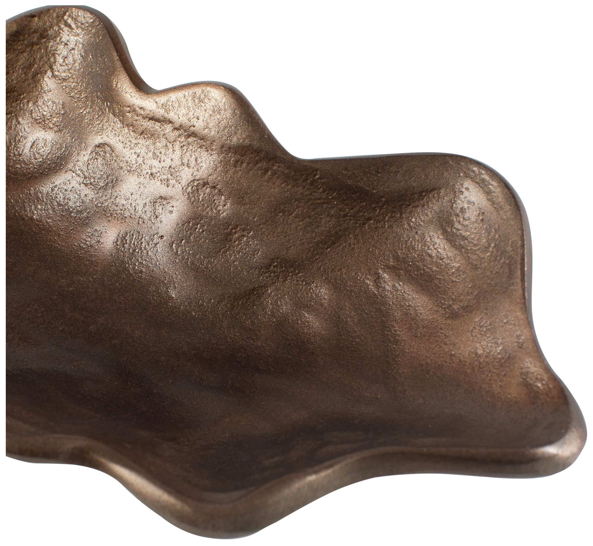 Image 5 Uttermost Frond Bronze Indoor-Outdoor Aluminum Tray more views