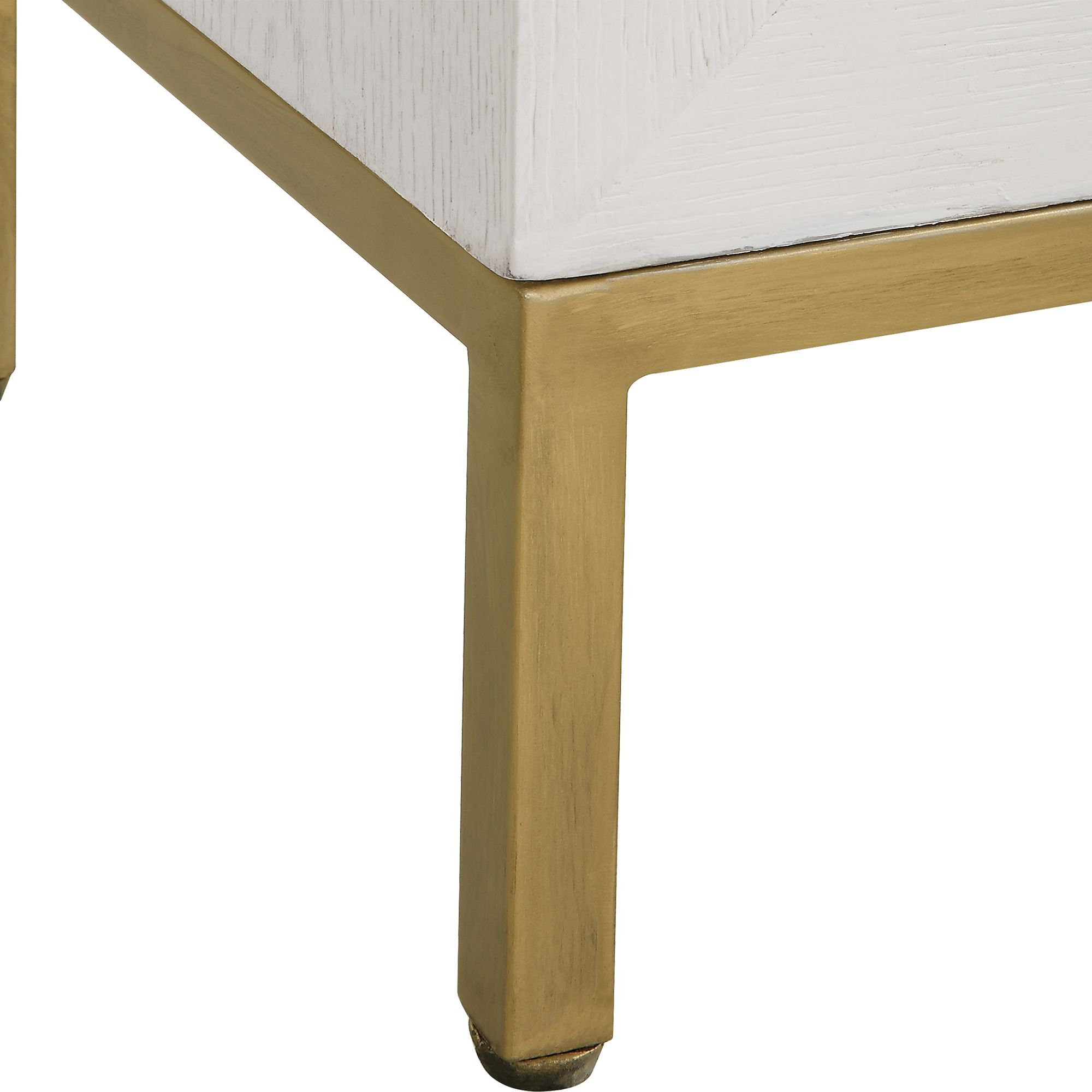 Uttermost Front Range 40 1/4" Wide White 2-Door Cabinet