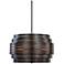 Uttermost Fuller 22" Wide Dark Bronze Chandelier