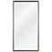 Uttermost Gabelle 32" x 62" Textured Silver Wall Mirror