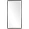 Uttermost Gabelle 32" x 62" Textured Silver Wall Mirror