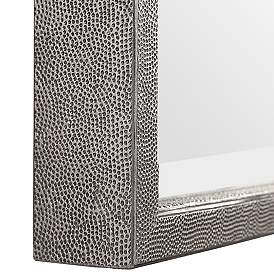 Image5 of Uttermost Gabelle 32" x 62" Textured Silver Wall Mirror more views