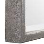 5_Uttermost Gabelle 32" x 62" Textured Silver Wall Mirror more views