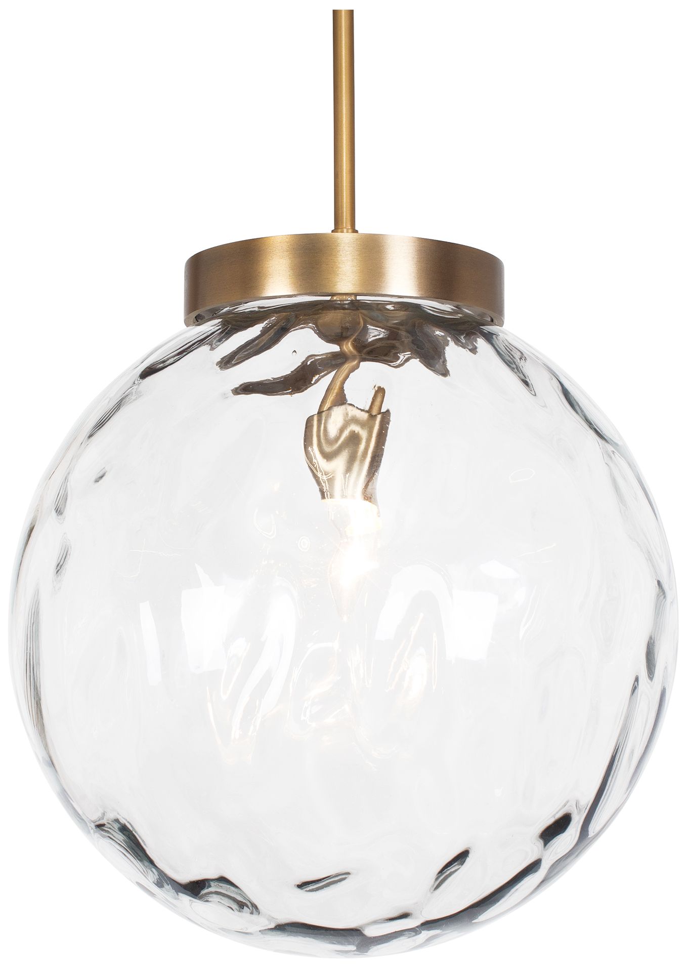 Image 2 Uttermost Gaia 14 3/4" Wide 1 Lt Water Glass Pendant