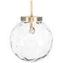 3_Uttermost Gaia 14 3/4" Wide 1 Lt Water Glass Pendant more views