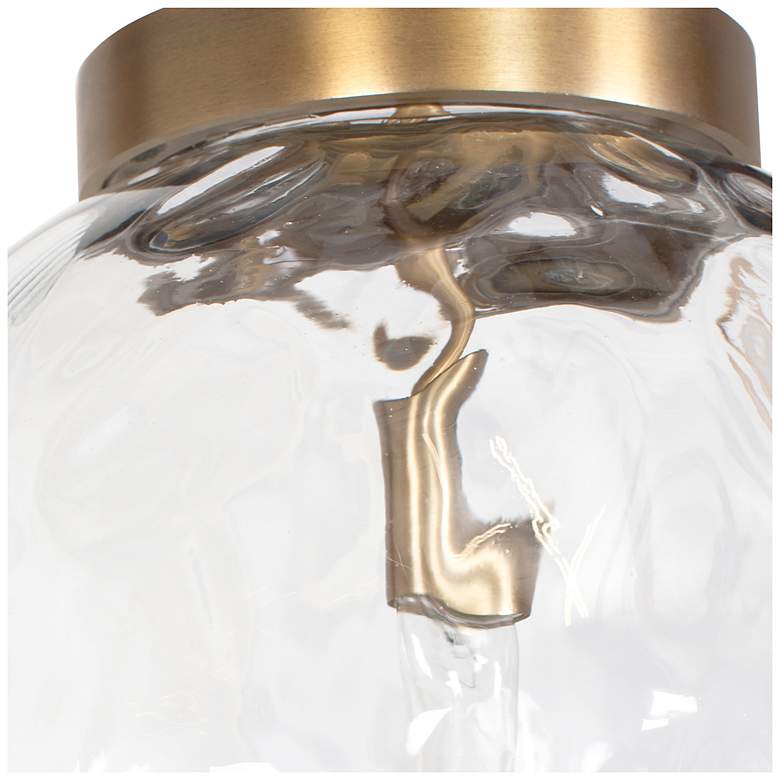 Image 5 Uttermost Gaia 14 3/4" Wide 1 Lt Water Glass Pendant more views