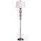 Uttermost Galatsi Antiqued Mercury Glass Floor Lamp