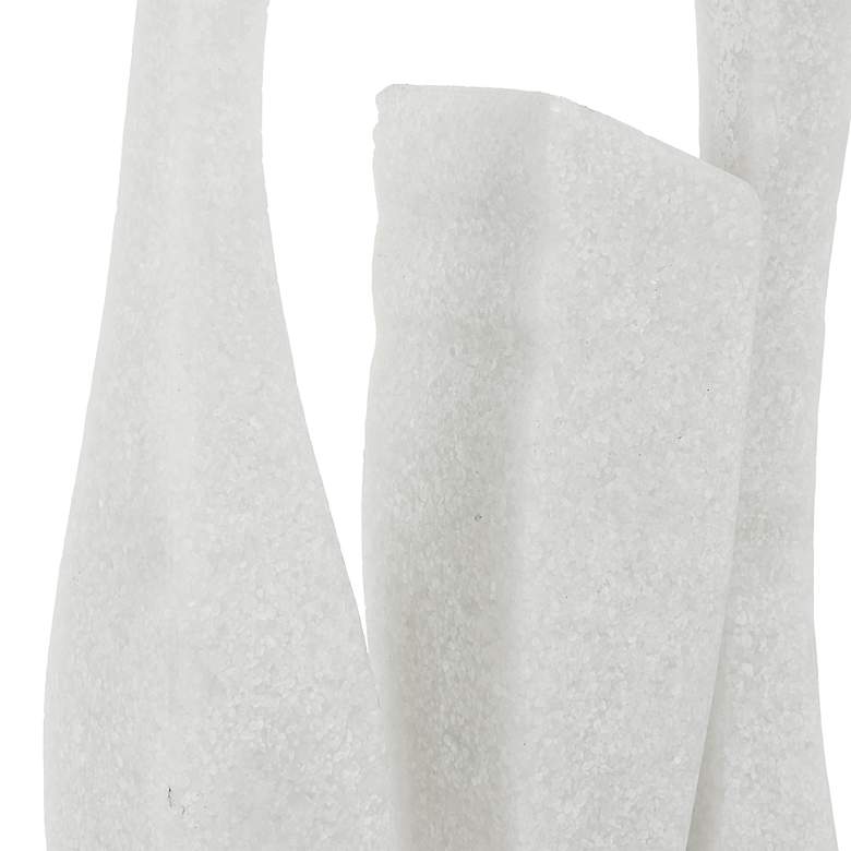 Image 5 Uttermost Gale 27" High Ivory Stone Abstract Sculpture more views