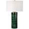Uttermost Galeno 27 3/4" High Emerald Green Ceramic Table Lamp