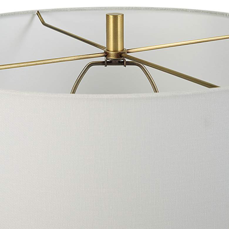 Image 7 Uttermost Galeno 27 3/4" High Emerald Green Ceramic Table Lamp more views