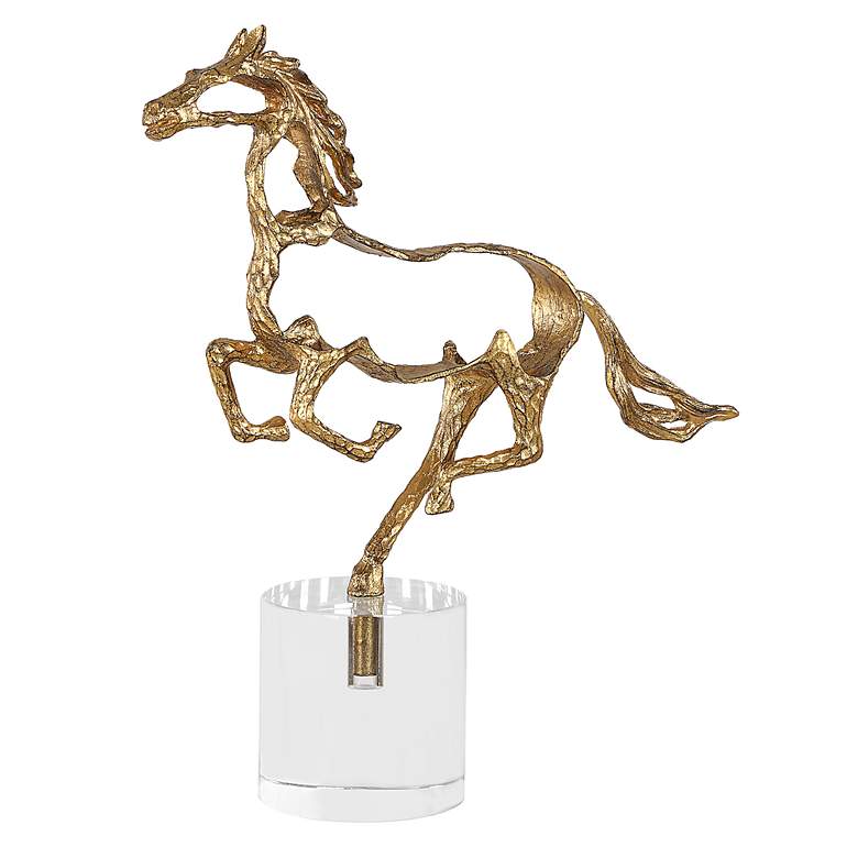Image 2 Uttermost Gallop 14 3/4" High Sculpture
