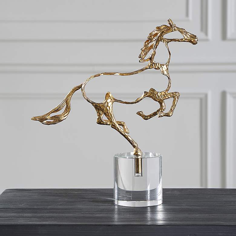 Image 3 Uttermost Gallop 14 3/4" High Sculpture more views